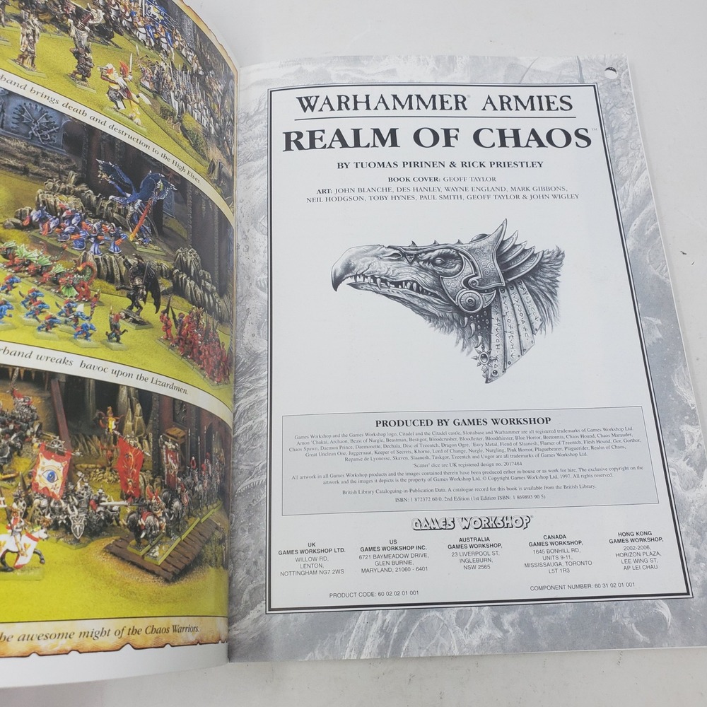 Warhammer Realm of Chaos Army Book 2nd Ed 1997 Games Workshop - Picture 6 of 6